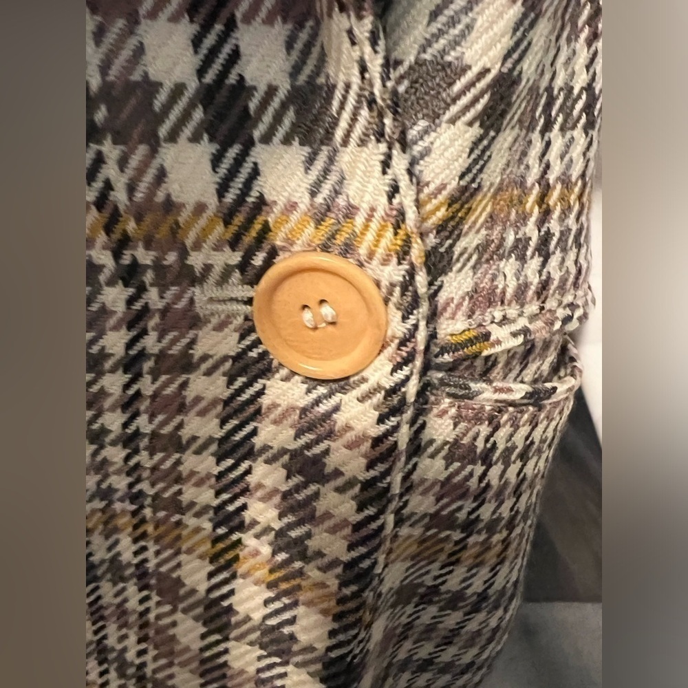Bogber Plaid Blazer - Picture 6 of 9